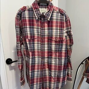 Orvis Men's Multicolor Plaid Button-Down Shirt